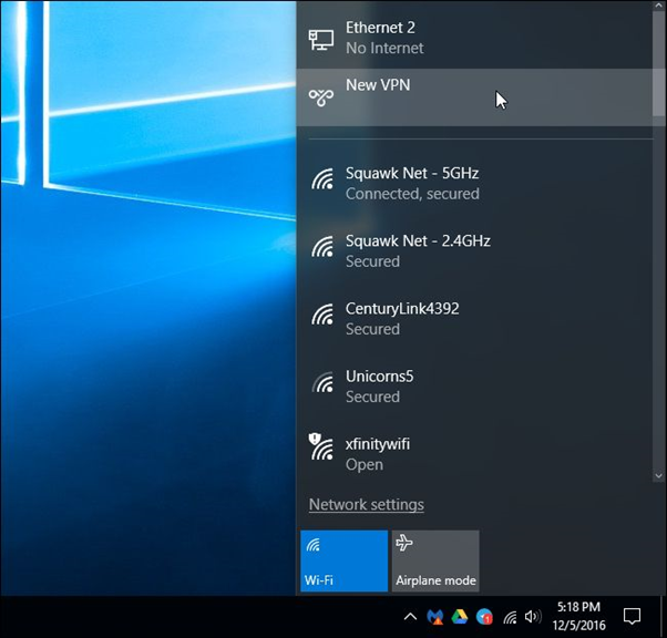 How to connect to work using the built in Windows VPN UBT Support Helpdesk UK